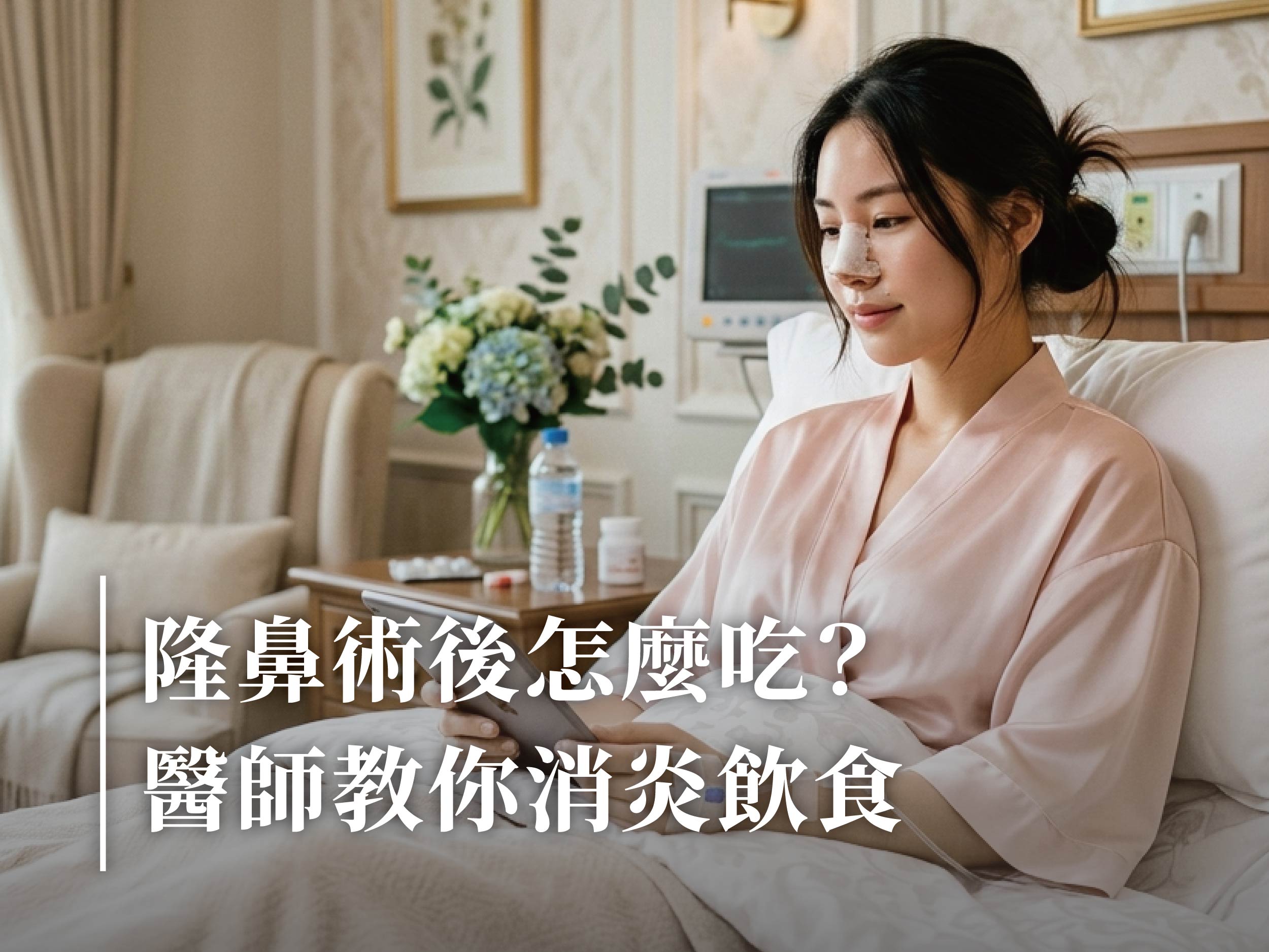 【術後專欄】隆鼻術後怎麼吃